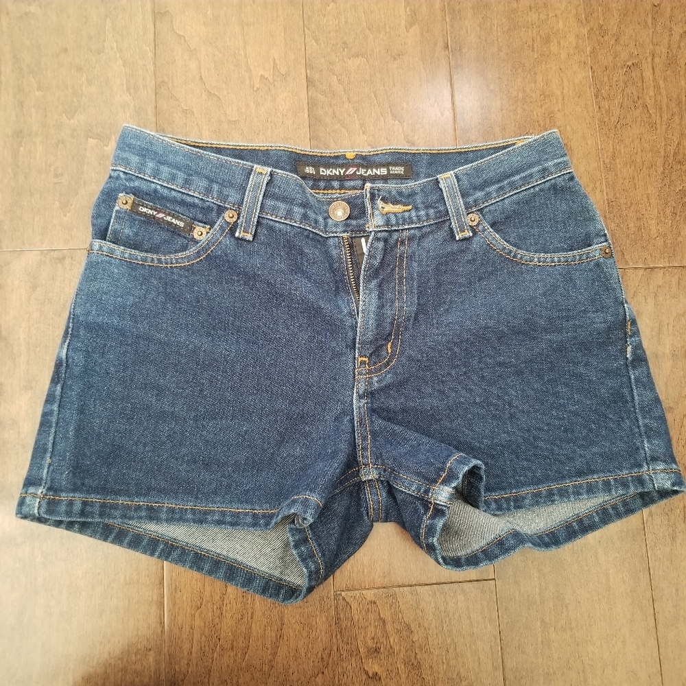 Vintage DKNY Midrise Denim Shorts